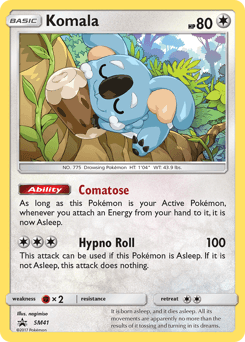 Komala #SM41 — Pokemon Promo
