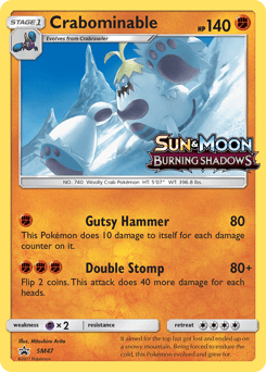 Crabominable #SM47 — Pokemon Promo