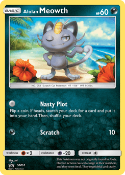 Alolan Meowth #SM51 — Pokemon Promo