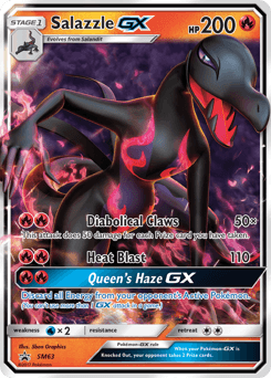 Salazzle GX #SM63 — Pokemon Promo