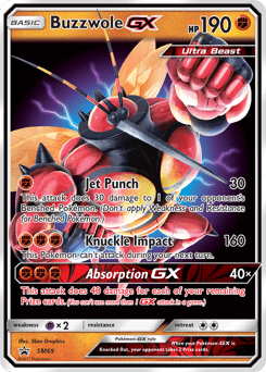 Buzzwole GX #SM69 — Pokemon Promo