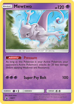 Mewtwo #SM77 — Pokemon Promo