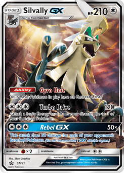 Silvally GX #SM91 — Pokemon Promo