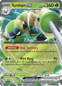 Spidops ex #19 — Pokemon Scarlet & Violet