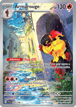 Armarouge #203 — Pokemon Scarlet & Violet