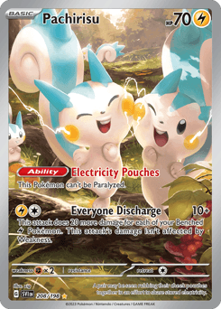 Pachirisu #208 — Pokemon Scarlet & Violet