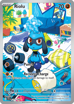 Riolu #215 — Pokemon Scarlet & Violet