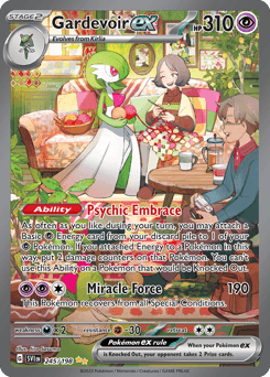Gardevoir ex #245 — Pokemon Scarlet & Violet