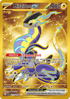 Miraidon ex #253 — Pokemon Scarlet & Violet
