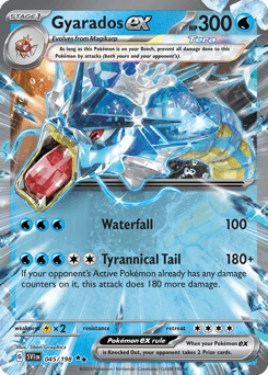 Gyarados ex #45 — Pokemon Scarlet & Violet