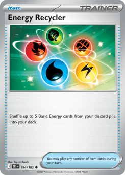 Energy Recycler #164 — Pokemon Destined Rivals