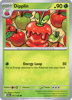 Dipplin #17 — Pokemon Destined Rivals