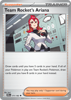 Team Rocket's Ariana #171 — Pokemon Destined Rivals