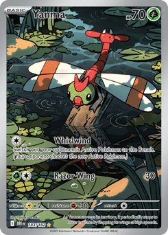 Yanma #183 — Pokemon Destined Rivals