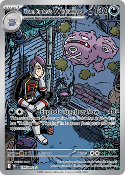 Team Rocket's Weezing #199 — Pokemon Destined Rivals