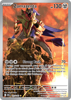 Zamazenta #201 — Pokemon Destined Rivals