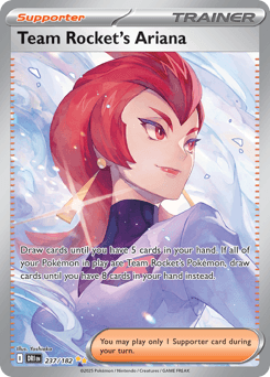 Team Rocket's Ariana #237 — Pokemon Destined Rivals
