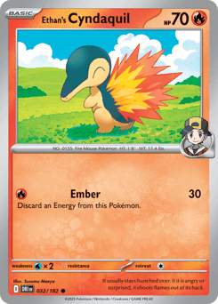 Ethan's Cyndaquil #32 — Pokemon Destined Rivals