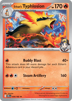 Ethan's Typhlosion #34 — Pokemon Destined Rivals