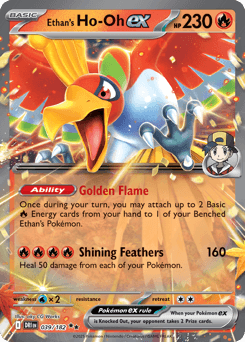 Ethan's Ho-Oh ex #39 — Pokemon Destined Rivals