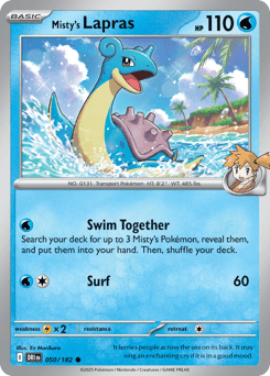 Misty's Lapras #50 — Pokemon Destined Rivals