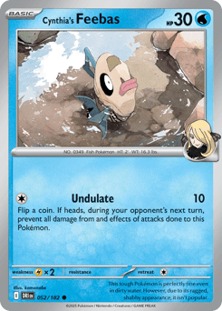 Cynthia's Feebas #52 — Pokemon Destined Rivals
