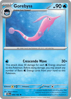 Gorebyss #56 — Pokemon Destined Rivals