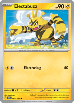 Electabuzz #68 — Pokemon Destined Rivals