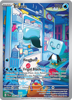 Eiscue #205 — Pokemon Paldea Evolved