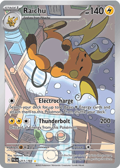 Raichu #211 — Pokemon Paldea Evolved