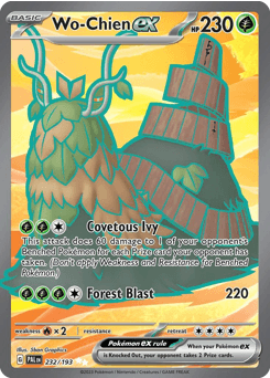Wo-Chien ex #232 — Pokemon Paldea Evolved