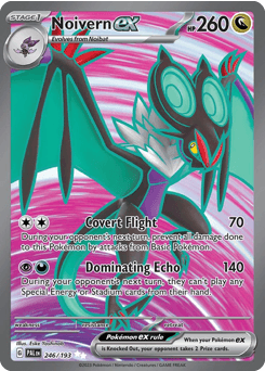 Noivern ex #246 — Pokemon Paldea Evolved