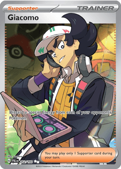 Giacomo #252 — Pokemon Paldea Evolved