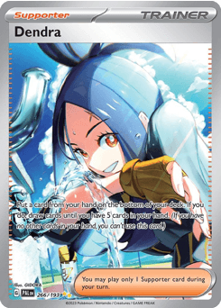 Dendra #266 — Pokemon Paldea Evolved