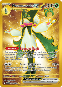 Meowscarada ex #271 — Pokemon Paldea Evolved