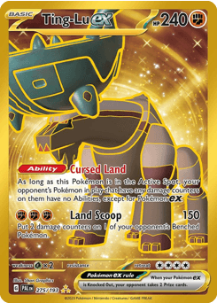 Ting-Lu ex #275 — Pokemon Paldea Evolved
