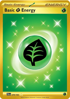 Basic Grass Energy #278 — Pokemon Paldea Evolved