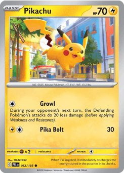 Pikachu [Rain City Showcase] #62