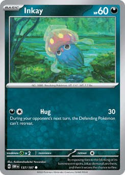 Inkay #137 — Pokemon Obsidian Flames