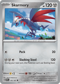 Skarmory #142 — Pokemon Obsidian Flames