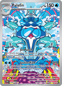 Palafin #200 — Pokemon Obsidian Flames