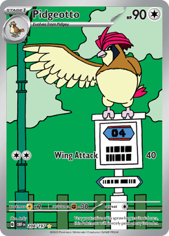 Pidgeotto #208 — Pokemon Obsidian Flames