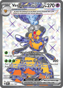 Vespiquen ex #212 — Pokemon Obsidian Flames