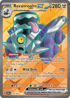 Revavroom ex #216 — Pokemon Obsidian Flames