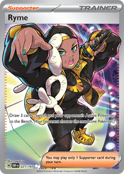 Ryme #221 — Pokemon Obsidian Flames