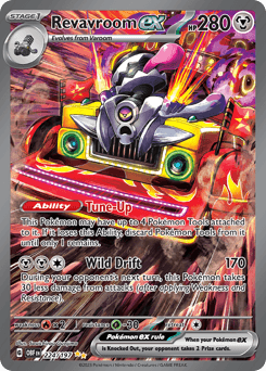 Revavroom ex #224 — Pokemon Obsidian Flames