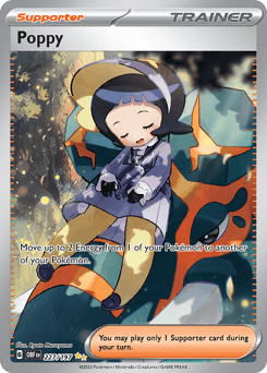 Poppy #227 — Pokemon Obsidian Flames