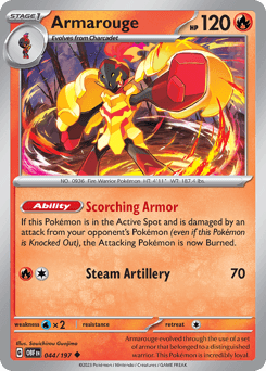 Armarouge #44 — Pokemon Obsidian Flames