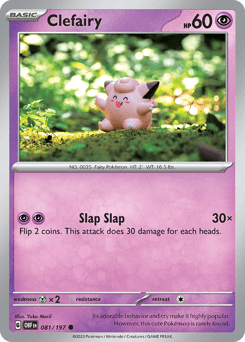 Clefairy #81 — Pokemon Obsidian Flames