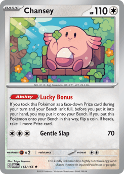 Chansey #113 — Pokemon Scarlet & Violet 151